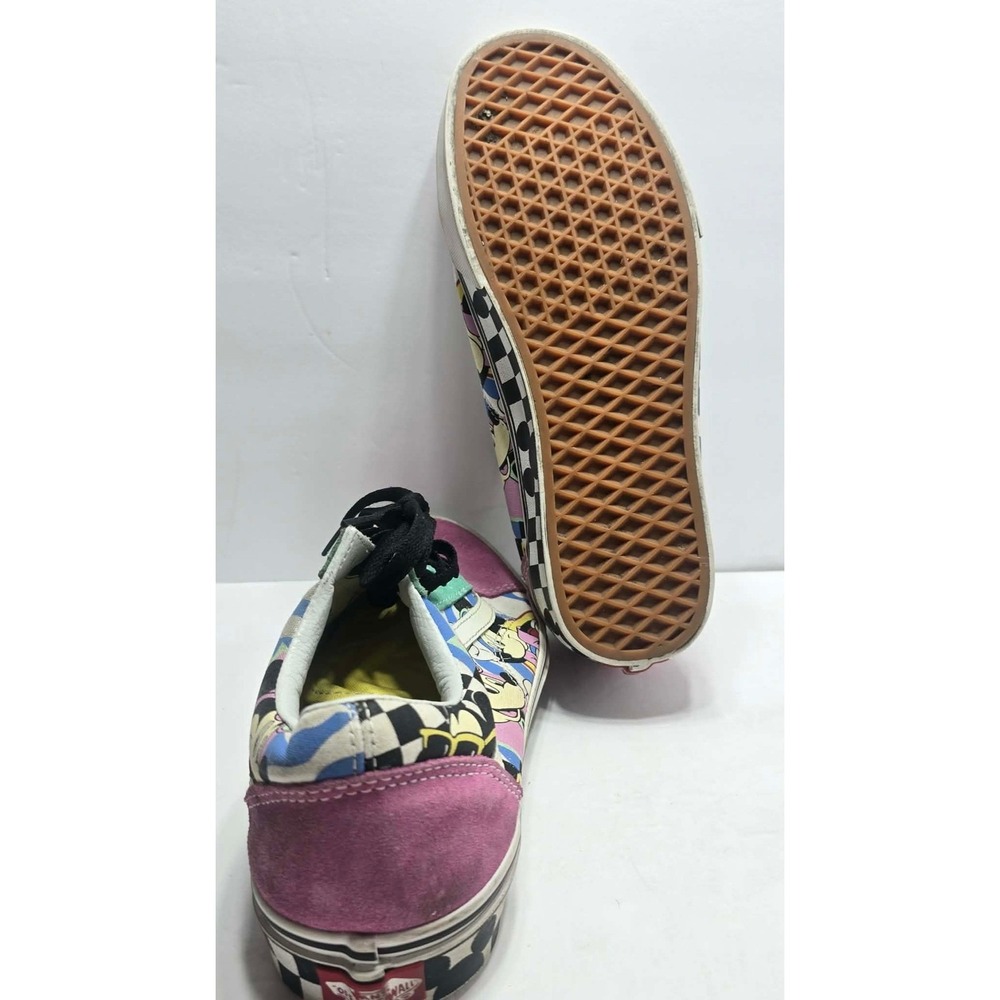 Vans Old Skool Disney 90s Mickey Mouse Multi Color Sneakers Womens 10 Mens 8.5 - Picture 8 of 12